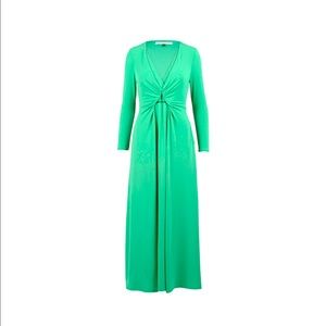 Halston heritage Long Sleeve Maxi Dress (S)